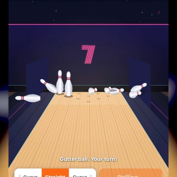 Bowling gameplay